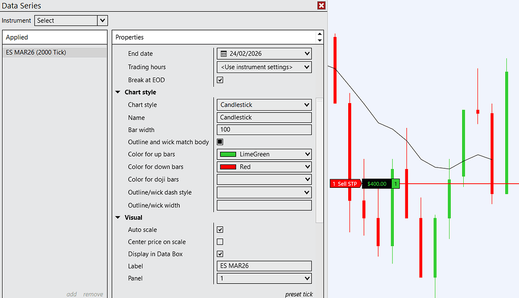 Candlestick setting are broken in 8.1.6.3 - General Discussions