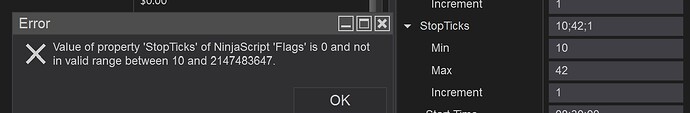 stopticks error